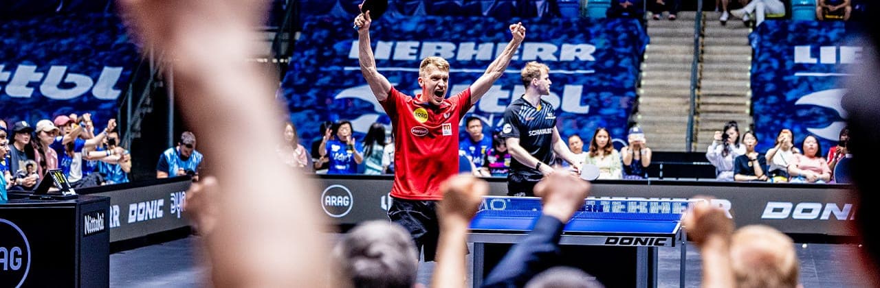 Liebherr TTBL Final4: Düsseldorf battles its way to the final | Second semifinal to follow
